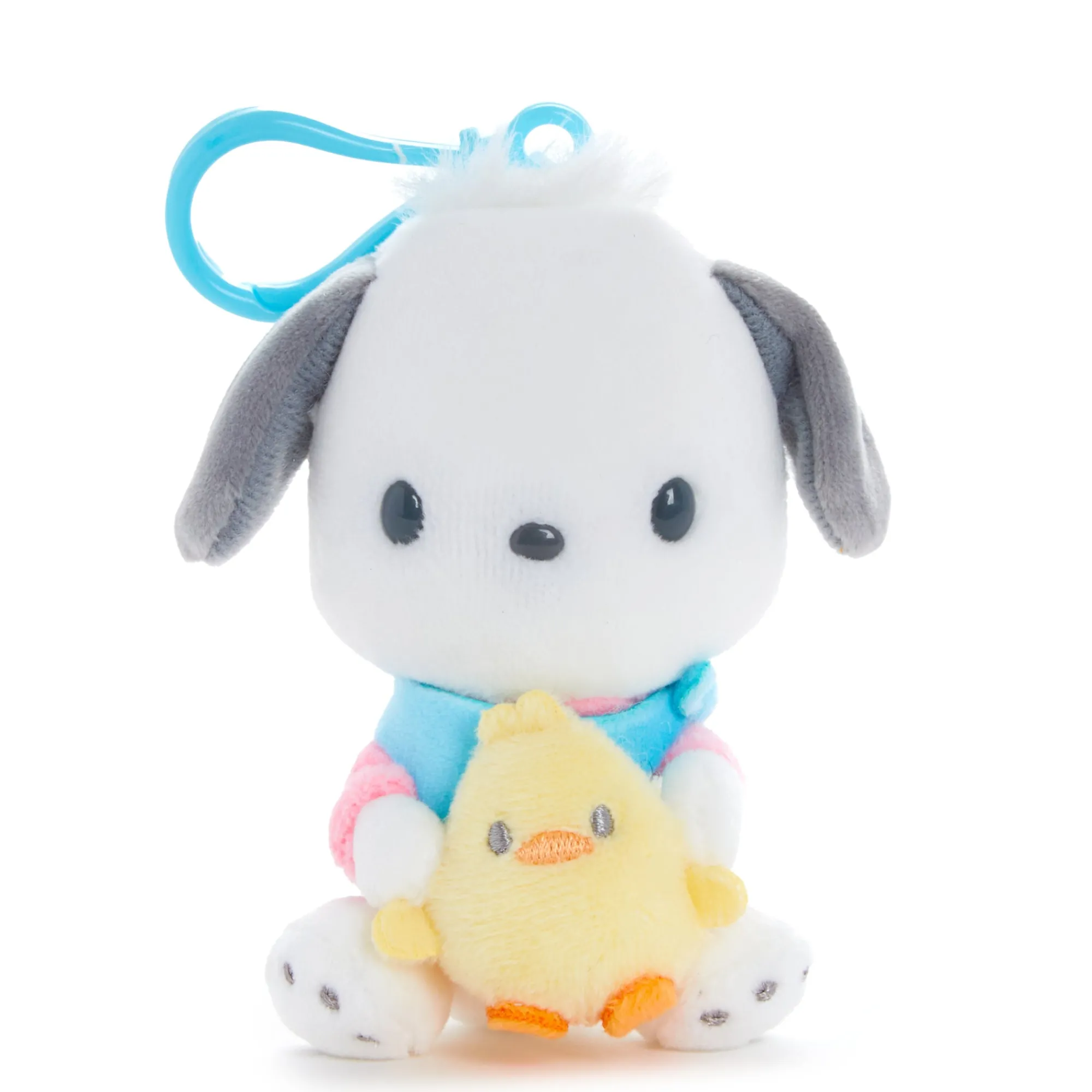 NAKAJIMA CORPORATION Pochacco Plush Mascot Clip (Pastel Delight Series)