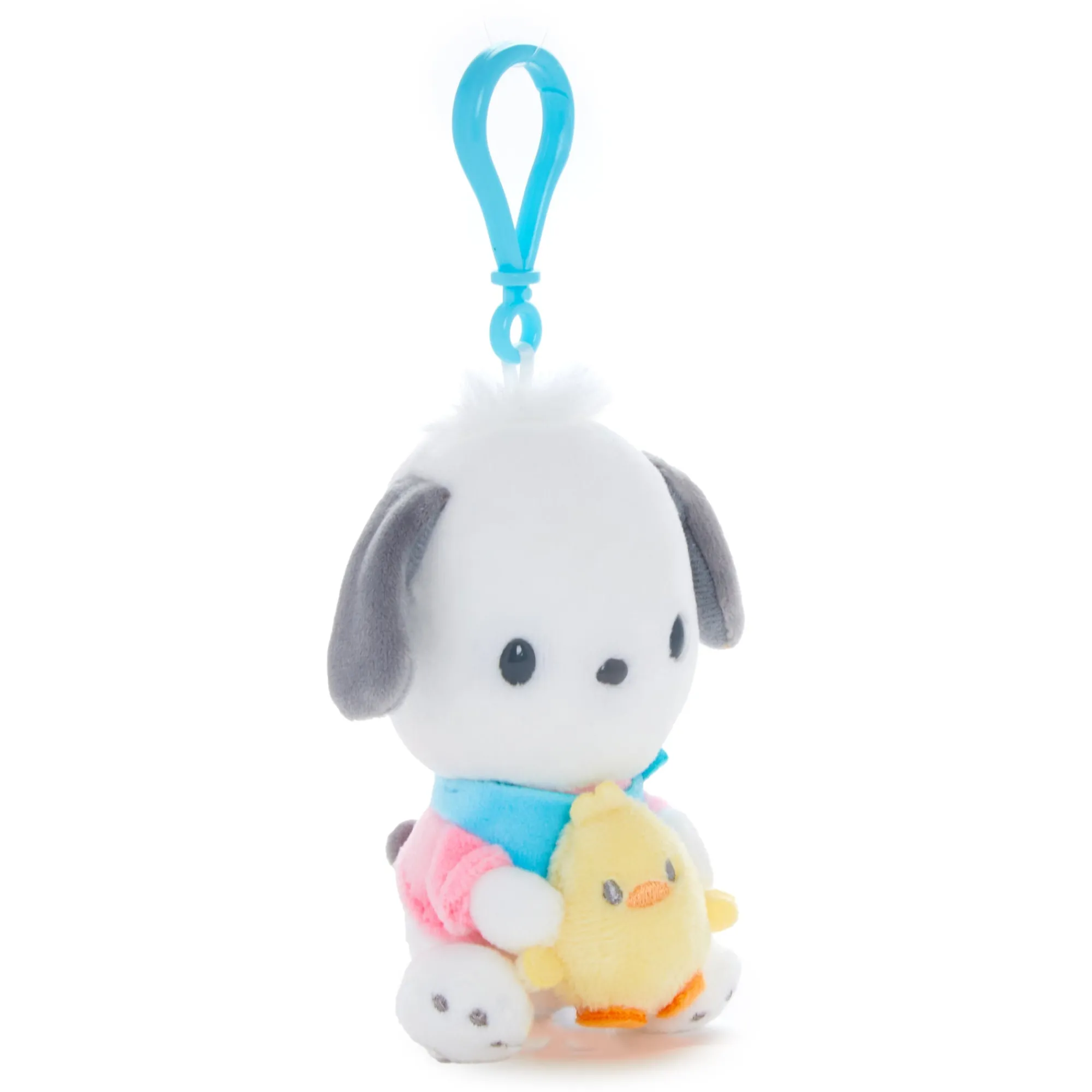 NAKAJIMA CORPORATION Pochacco Plush Mascot Clip (Pastel Delight Series)