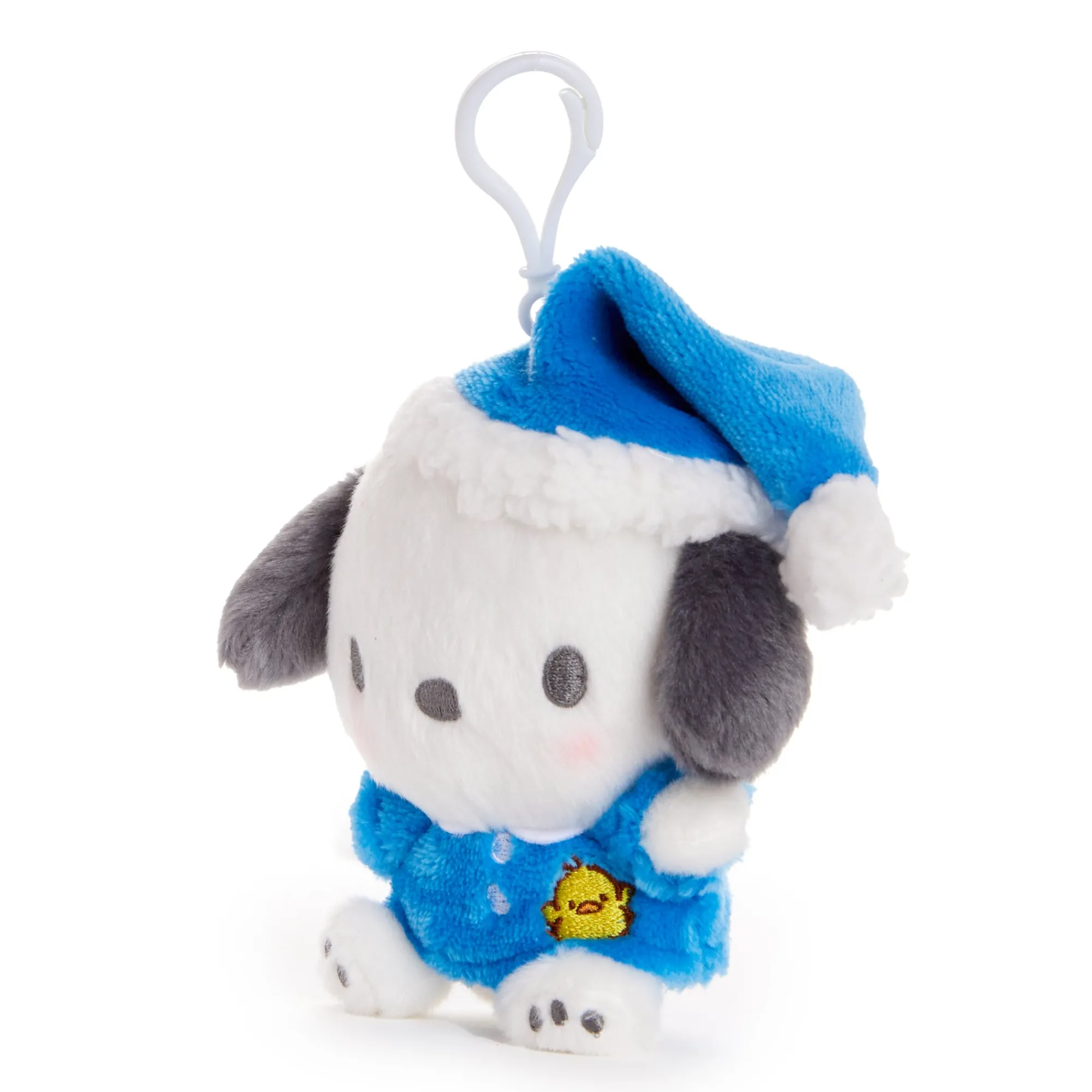 NAKAJIMA CORPORATION Pochacco Plush Mascot Clip (Sleepytime Series)