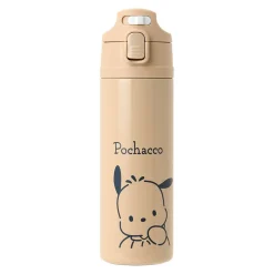 Japan Original Pochacco Stainless Steel Water Bottle with Neoprene Carrier