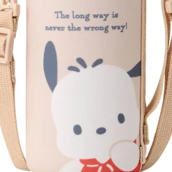 Japan Original Pochacco Stainless Steel Water Bottle with Neoprene Carrier
