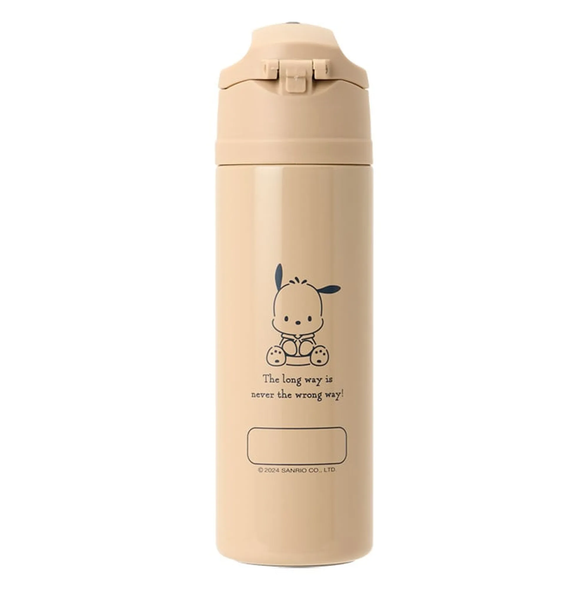 Japan Original Pochacco Stainless Steel Water Bottle with Neoprene Carrier