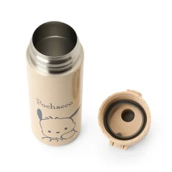 Japan Original Pochacco Stainless Steel Water Bottle with Neoprene Carrier