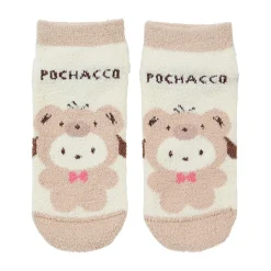 Japan Original Pochacco Teddy Bear Cozy Ankle Socks