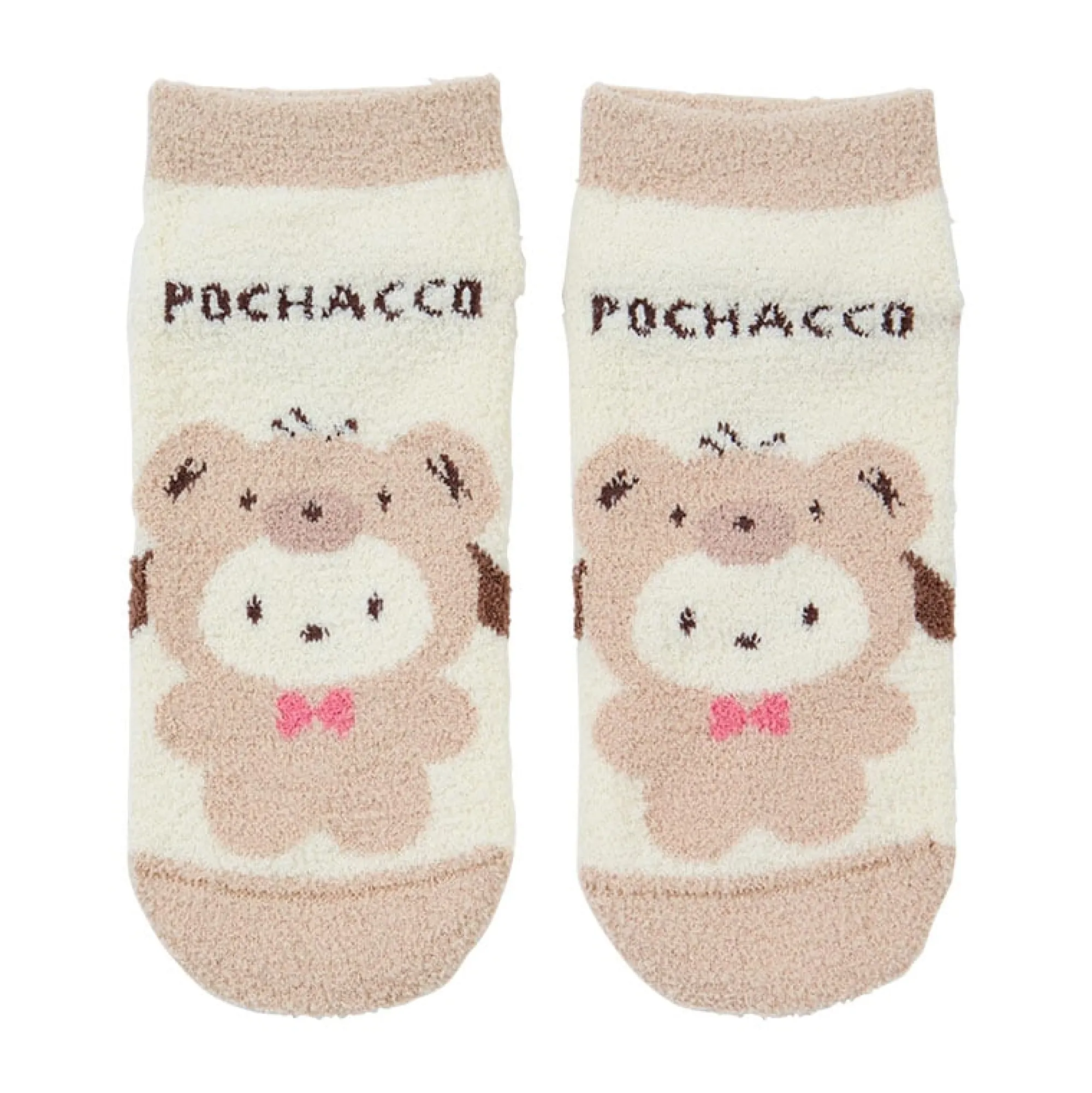 Japan Original Pochacco Teddy Bear Cozy Ankle Socks