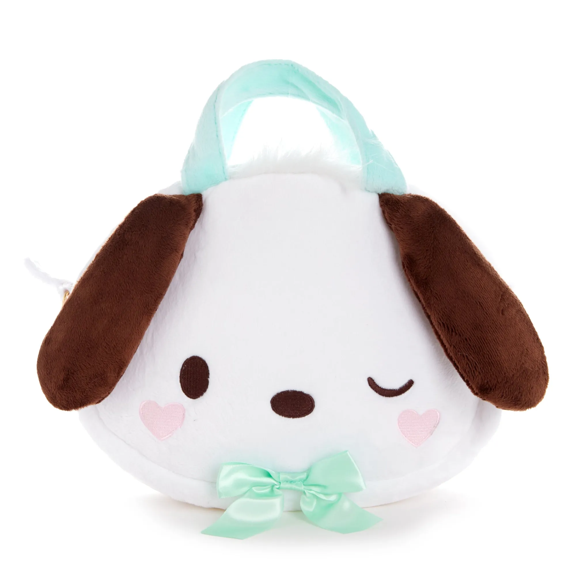 Global Original Pochacco 2-Way Plush Crossbody Bag (Wink Series)