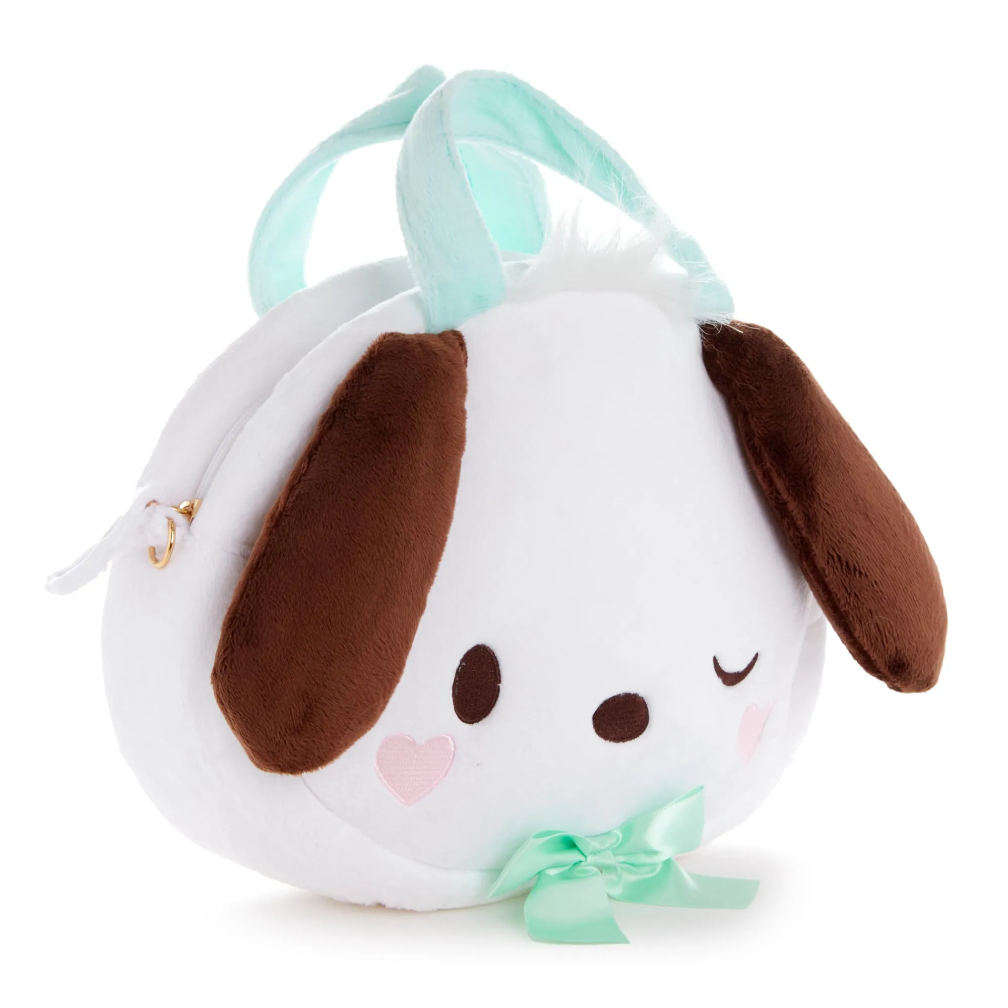 Global Original Pochacco 2-Way Plush Crossbody Bag (Wink Series)