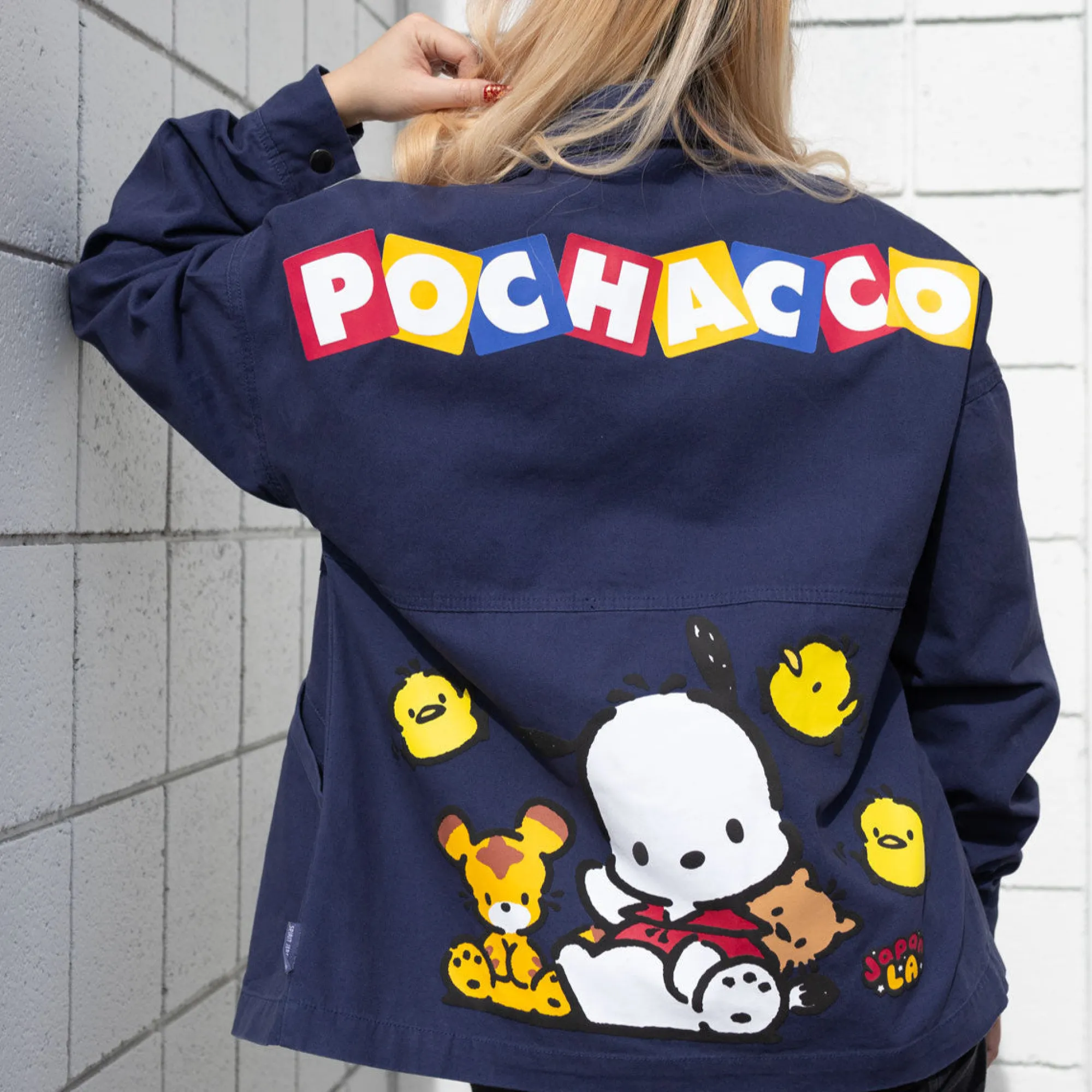 JapanLA Pochacco x Spirit Jersey Canvas Jacket
