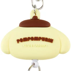 Japan Original Pompompurin Bestie Face Badge Reel