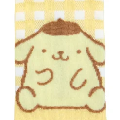 Japan Original Pompompurin Checkered Ankle Socks
