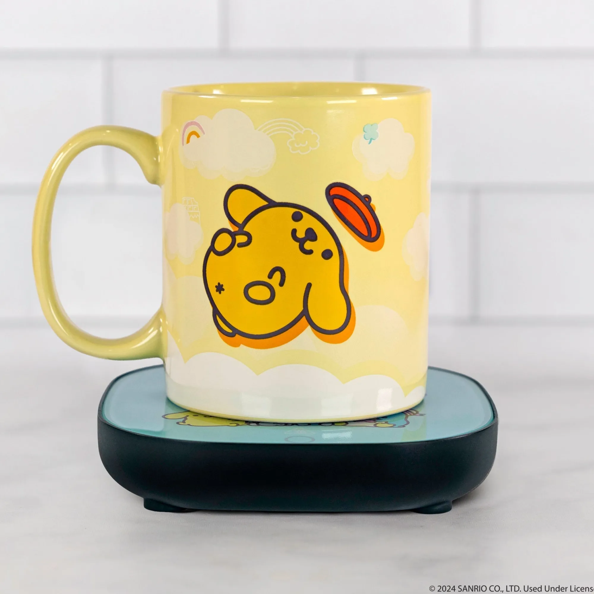 Uncanny Brands Wholesale Pompompurin Coffee Mug & Warmer Set