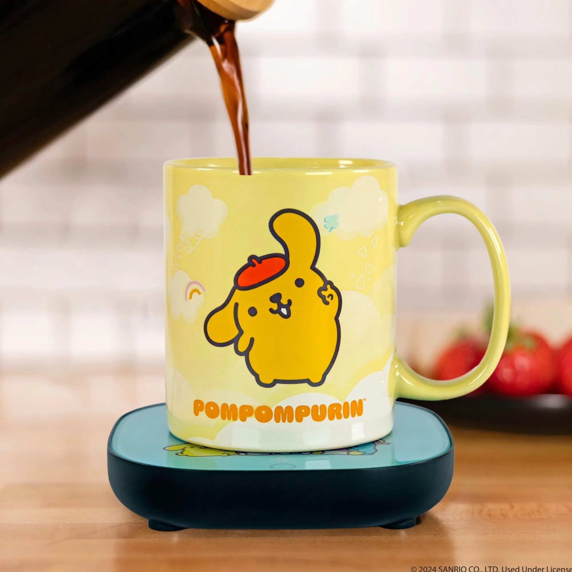 Uncanny Brands Wholesale Pompompurin Coffee Mug & Warmer Set