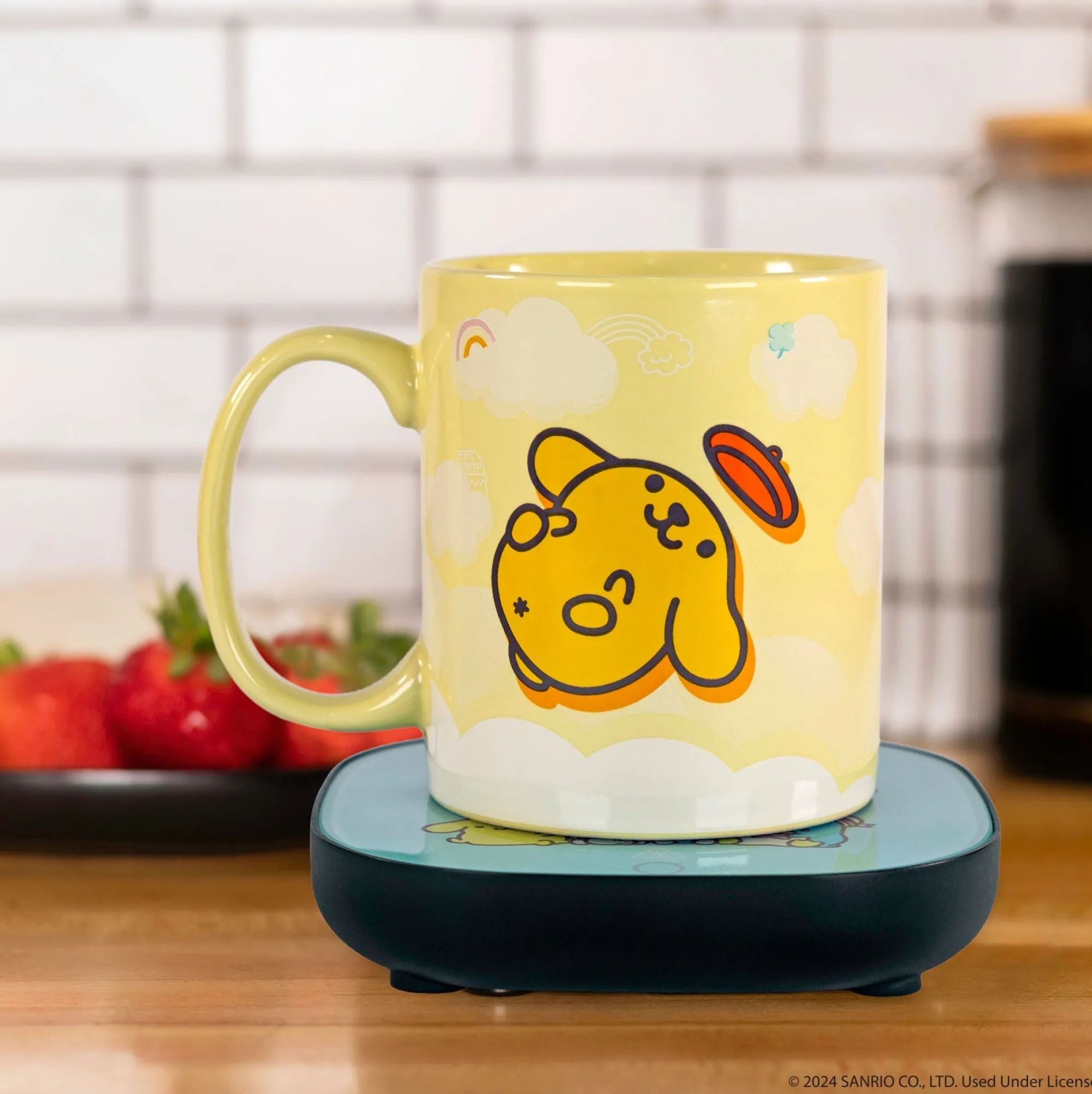 Uncanny Brands Wholesale Pompompurin Coffee Mug & Warmer Set