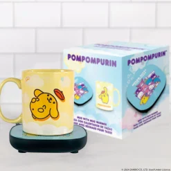 Uncanny Brands Wholesale Pompompurin Coffee Mug & Warmer Set