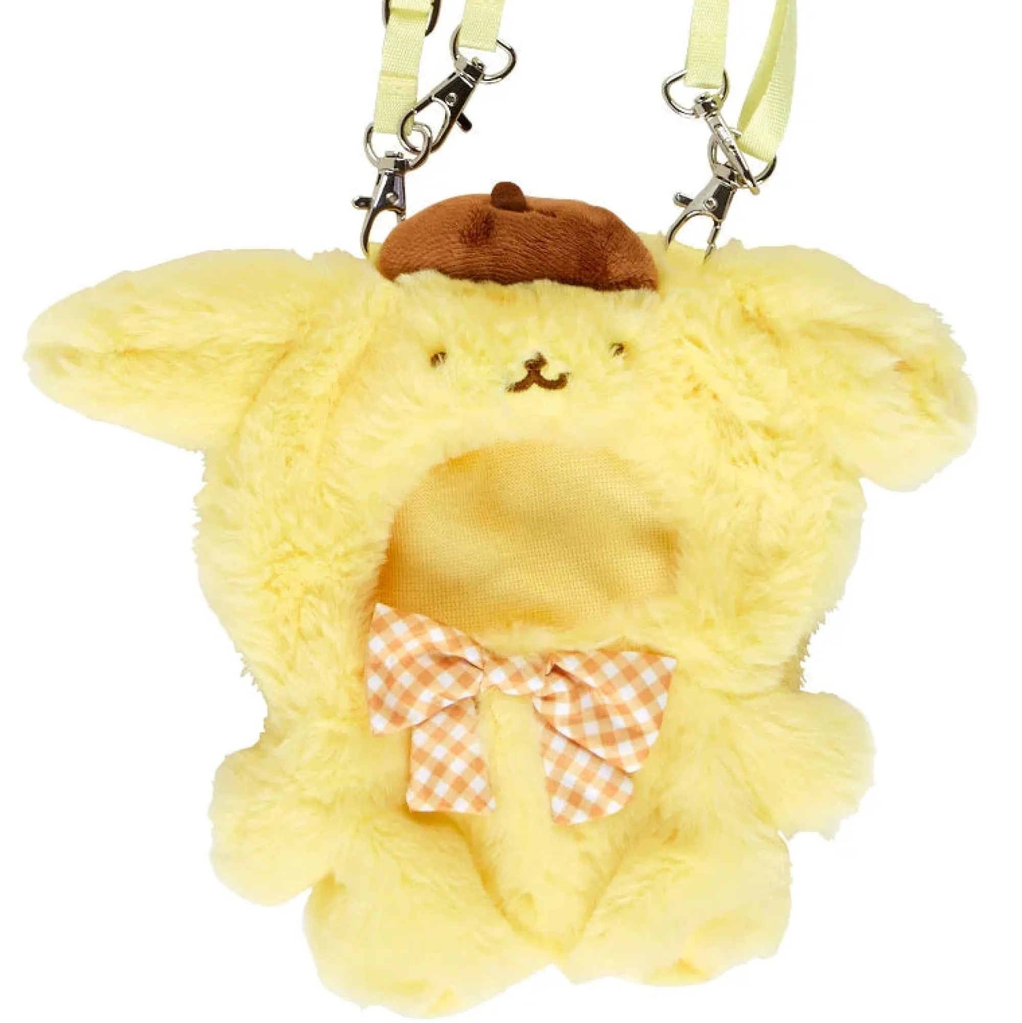 Japan Original Pompompurin Dress-Up Doll Clothes With Carrying Strap (Medium)
