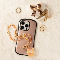 Hamee.com - Hamee US Pompompurin Latte Bear Beaded Charm Mobile Phone Wrist Strap