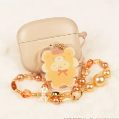 Hamee.com - Hamee US Pompompurin Latte Bear Beaded Charm Mobile Phone Wrist Strap