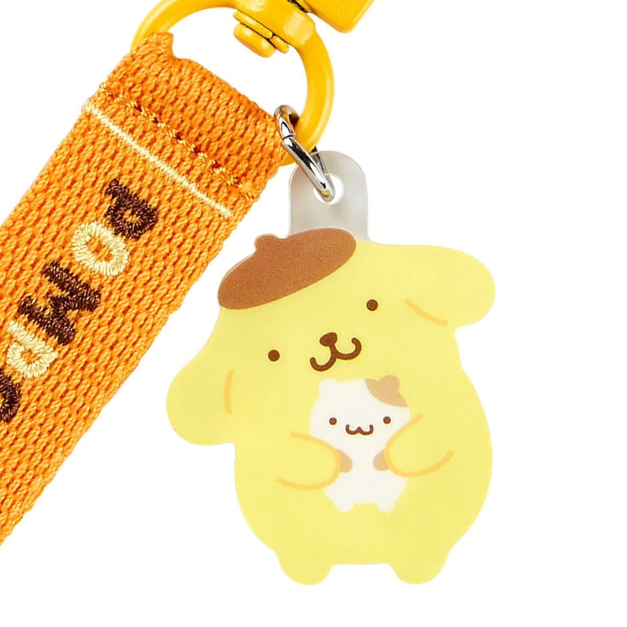 Japan Original Pompompurin Logo Keychain (Sanrio Character Award Series)