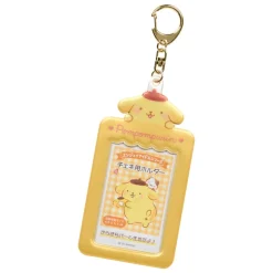 Japan Original Pompompurin Mascot Photo Holder Charm