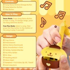 Hamee.com - Hamee US Pompompurin Mini Otamatone Melody Charm