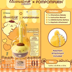 Hamee.com - Hamee US Pompompurin Mini Otamatone Melody Charm