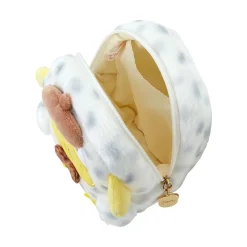 Japan Original Pompompurin Mini Zipper Pouch (Fauna Friends Series)
