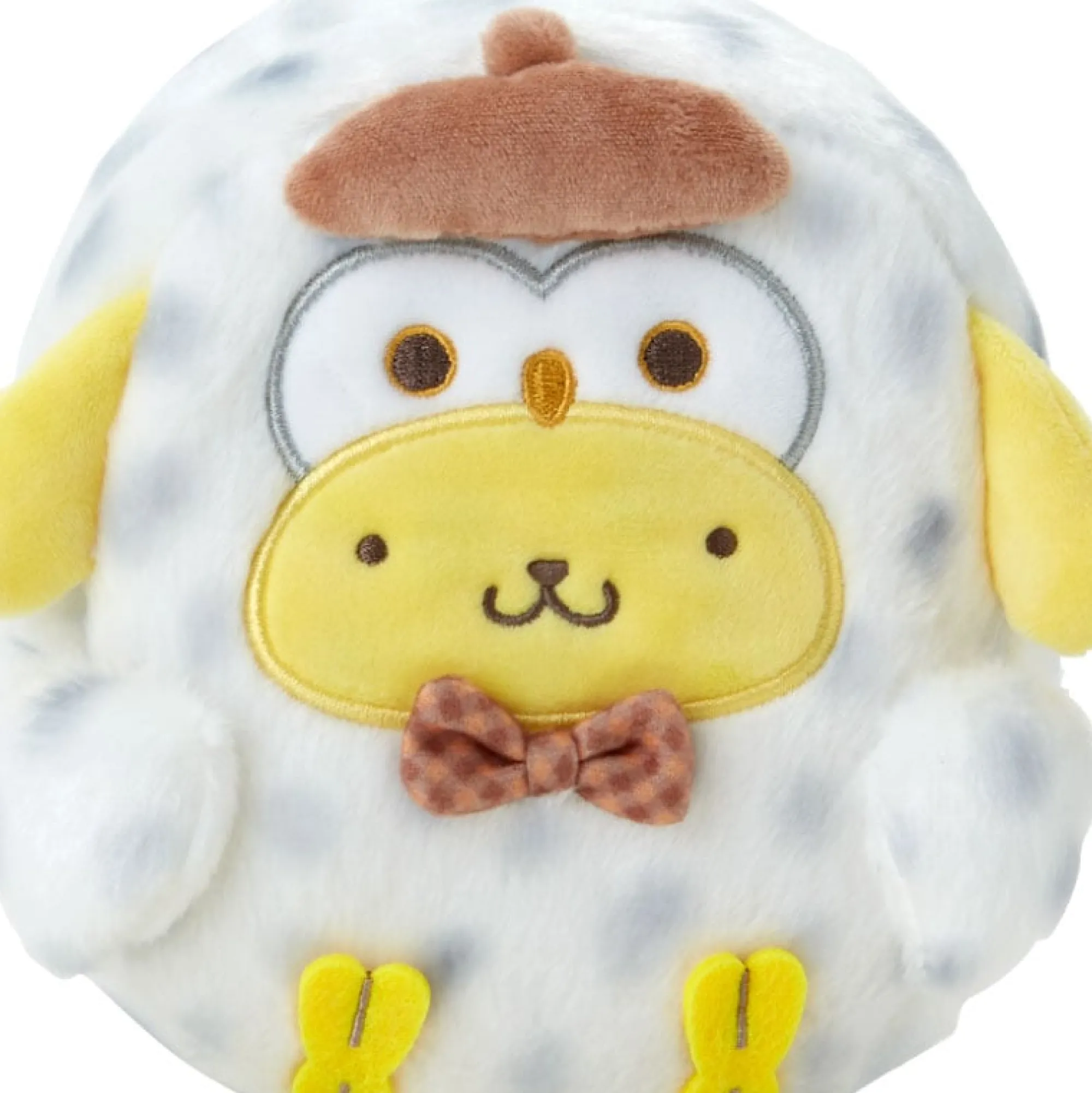 Japan Original Pompompurin Mini Zipper Pouch (Fauna Friends Series)