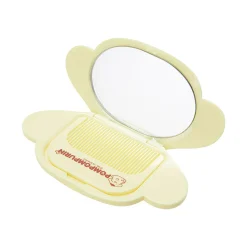 Japan Original Pompompurin 2-Piece Mirror and Comb Set
