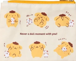 Japan Original Pompompurin 2-Piece Pouch Set (Friendship Time Series)