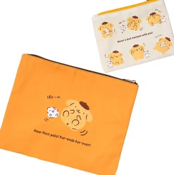Japan Original Pompompurin 2-Piece Pouch Set (Friendship Time Series)