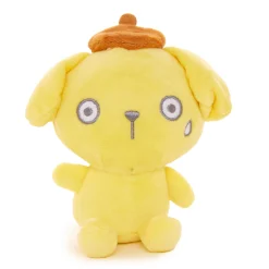 Global Original Pompompurin Plush Mascot Keychain (Frightened Series)