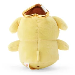 Japan Original Pompompurin Plush Mascot All My Heart Keychain