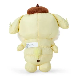 Japan Original Pompompurin Plush Mascot Keychain (Winter Snowsuit Series)