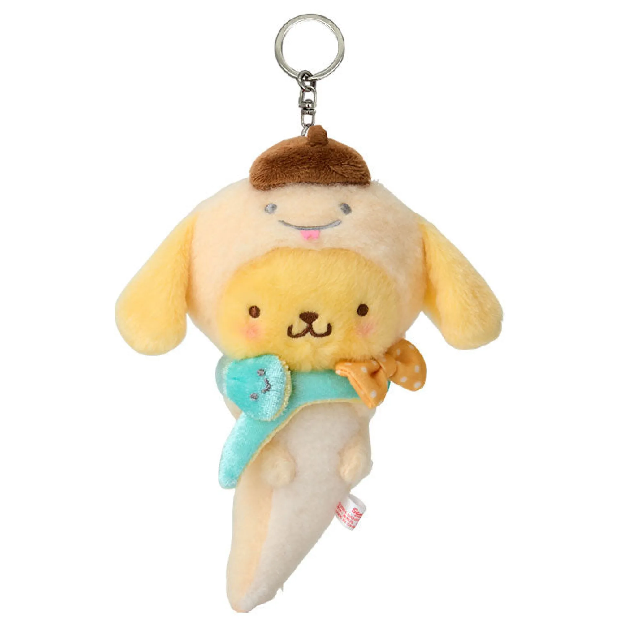 Japan Original Pompompurin Plush Mascot Keychain (Lucky Zodiac Series)