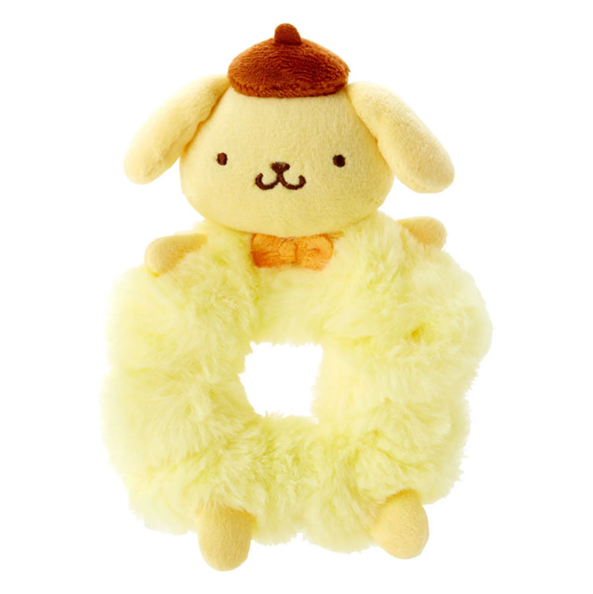 Japan Original Pompompurin Plush Scrunchie
