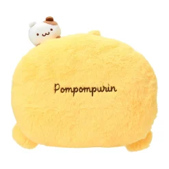 Japan Original Pompompurin Plush Throw Pillow (Friendship Time Series)