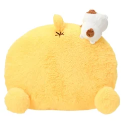 Japan Original Pompompurin Plush Throw Pillow (Friendship Time Series)