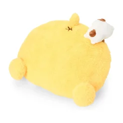 Japan Original Pompompurin Plush Throw Pillow (Friendship Time Series)