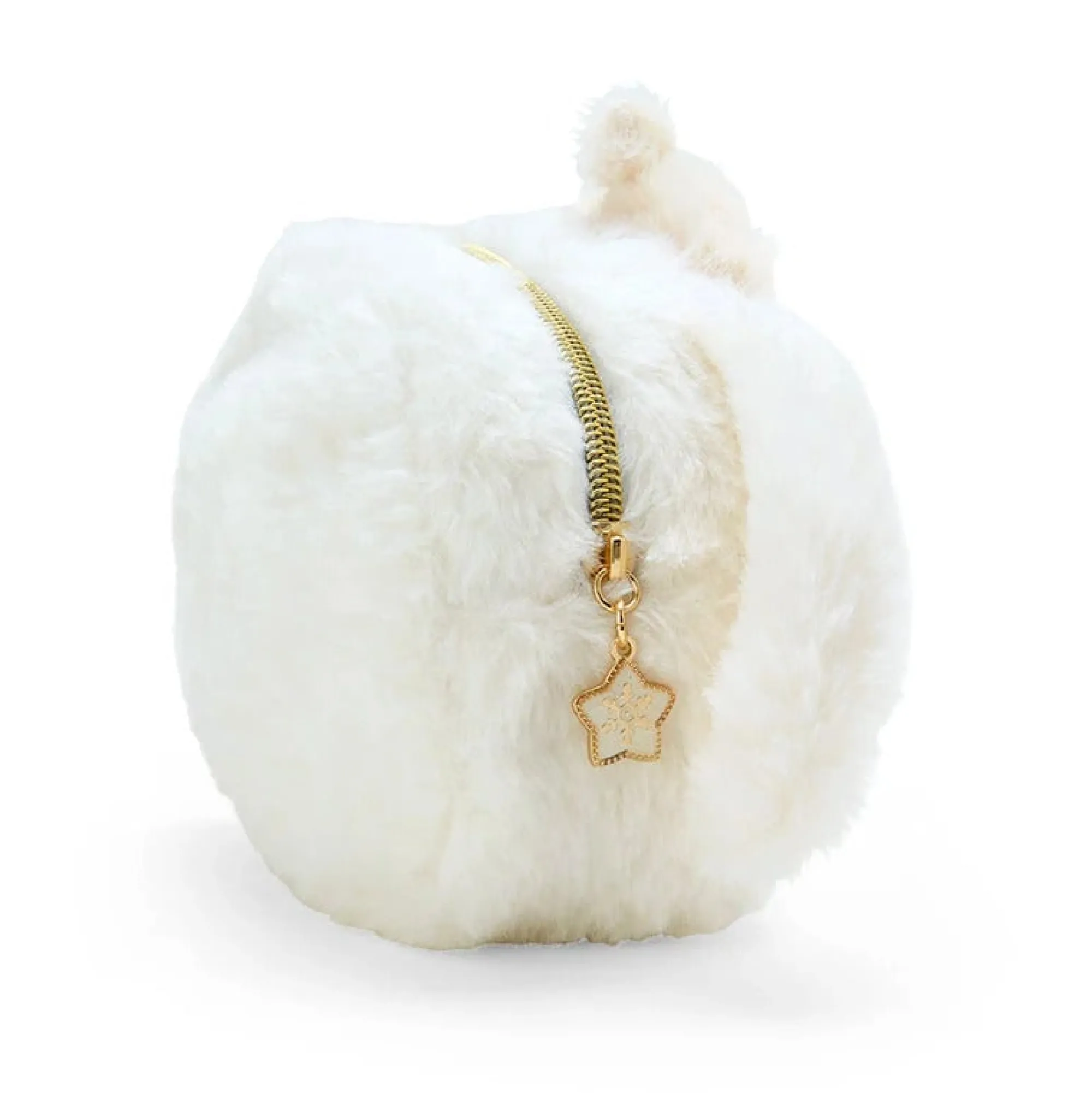 Japan Original Pompompurin Plush Zipper Pouch (Winter Star Series)