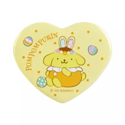 Japan Original Pompompurin Rosette Badge (Spring Things Series)