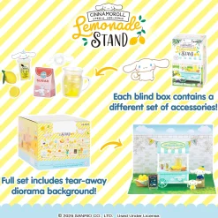 Hamee.com - Hamee US Re-Ment Cinnamoroll's Lemonade Stand Blind Box Figure Set