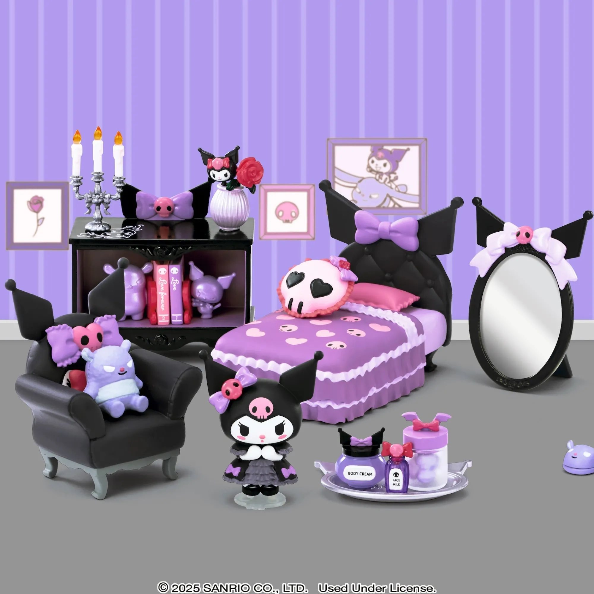 Hamee.com - Hamee US Re-Ment Kuromi's Gothic Room Blind Box Figure Set