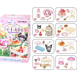 Hamee.com - Hamee US Re-Ment My Melody & Kuromi Sweet Tea Party Blind Box Figure Set