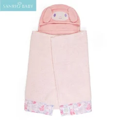 Kids Japan Original Sanrio Baby My Melody Hooded Bath Wrap