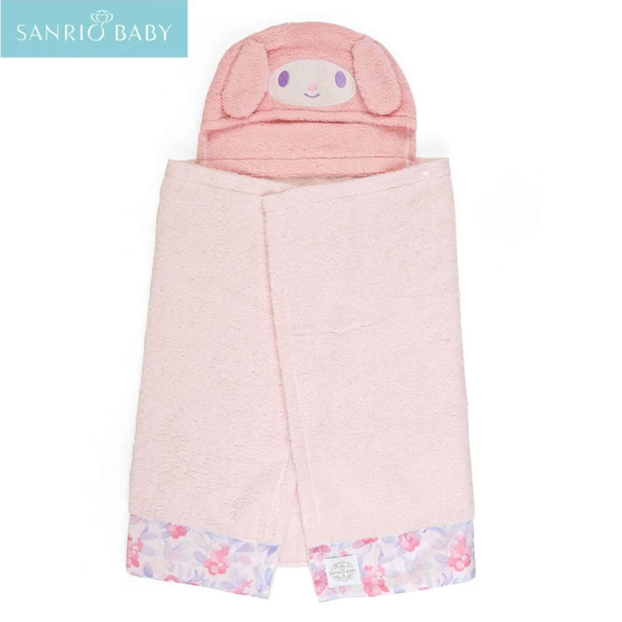 Kids Japan Original Sanrio Baby My Melody Hooded Bath Wrap
