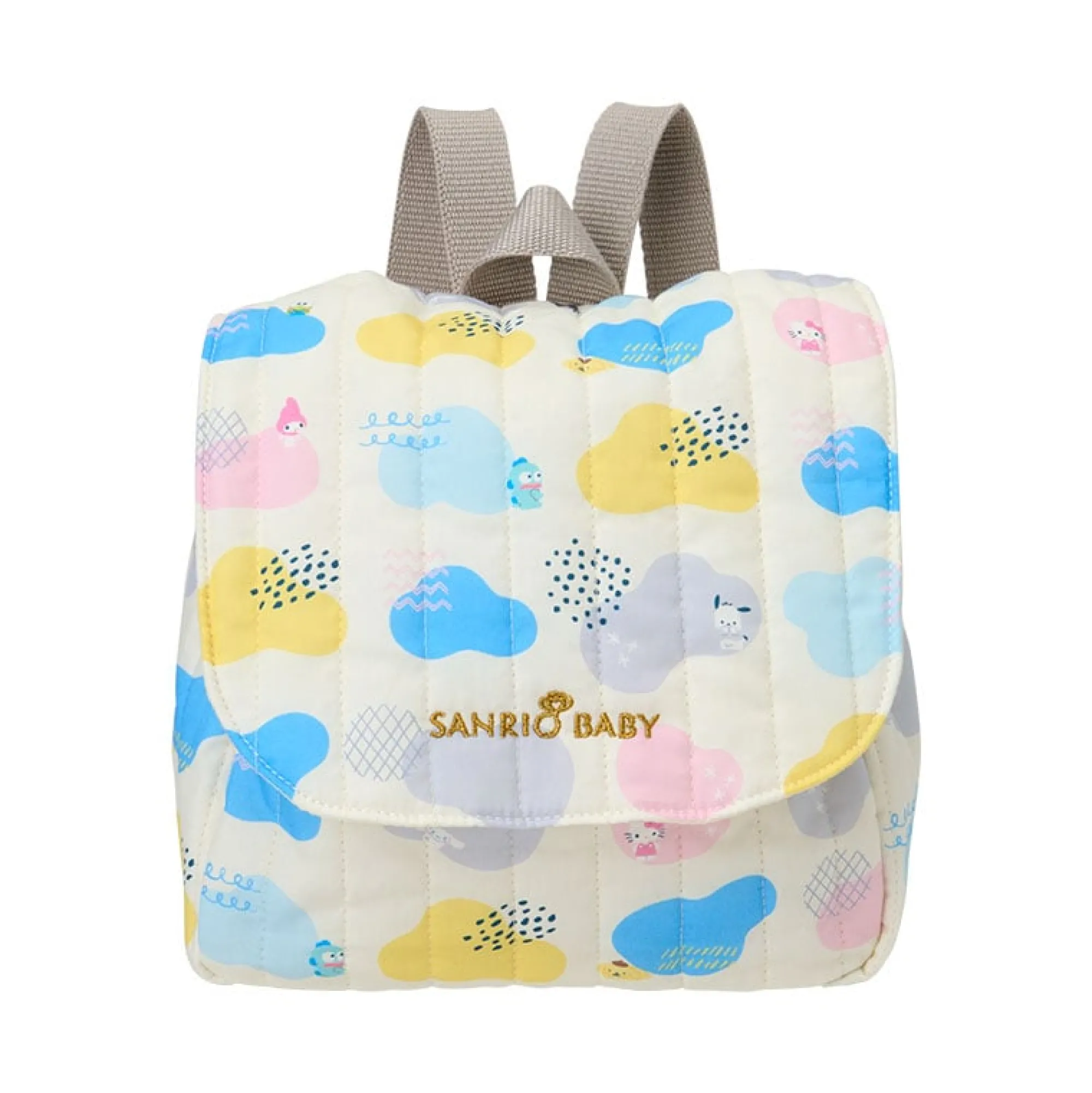 Japan Original Sanrio Baby Organic Cotton Baby Backpack (Colorful Clouds)