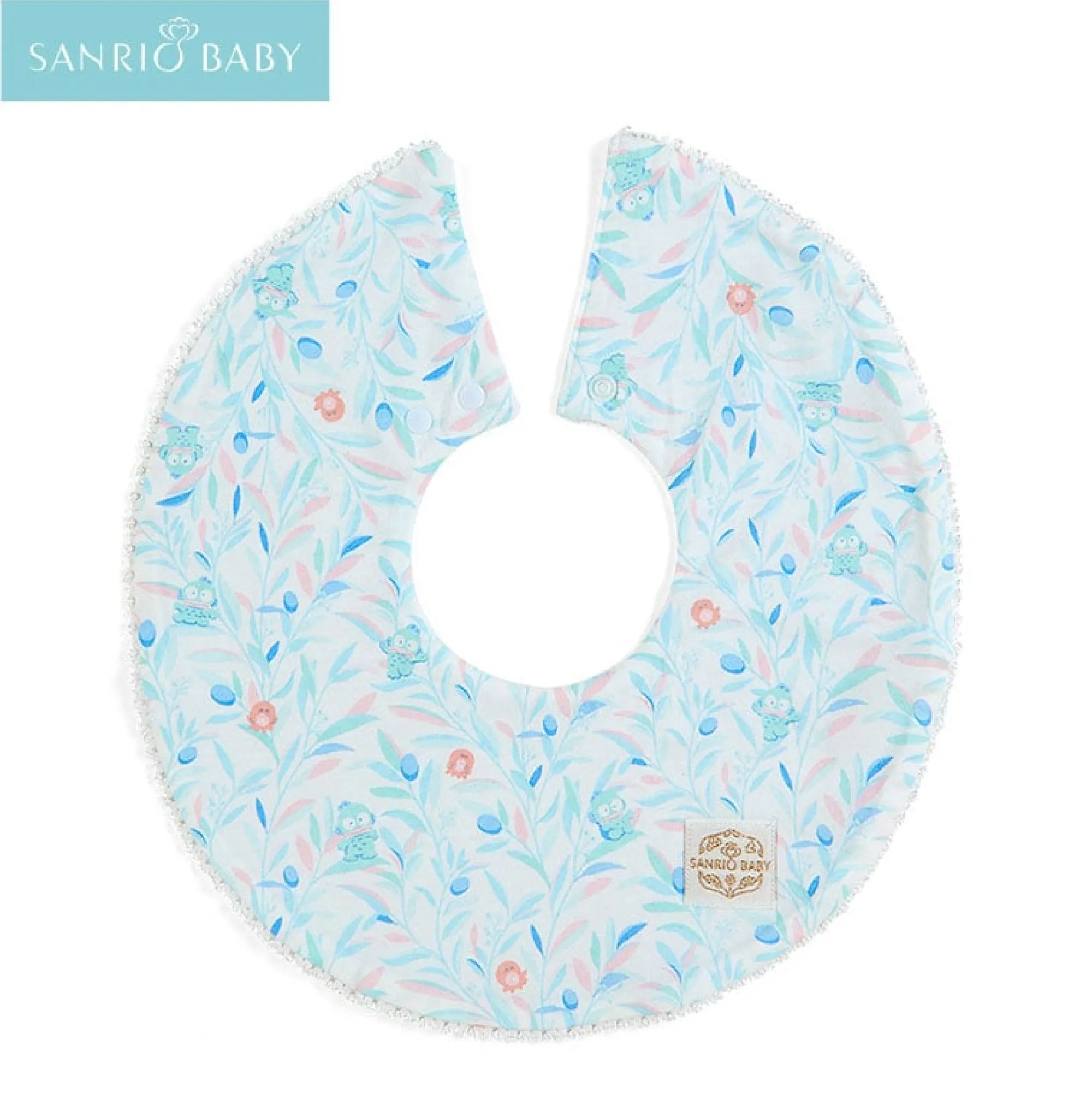 Kids Japan Original Sanrio Baby Organic Cotton Hangyodon Bib