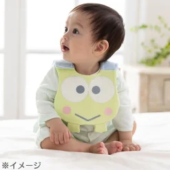 Kids Japan Original Sanrio Baby Organic Cotton Keroppi Face Bib