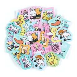 Japan Original Sanrio Character 24-pc Mini Sticker Pack (Day at the Funfair Series)