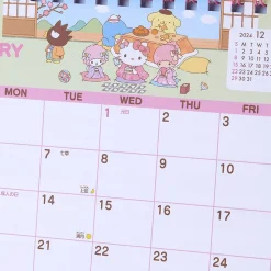 Japan Original Sanrio Characters 2025 Desk Calendar